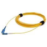 Picture of 1m SC to LC Yellow OS2 Simplex OFNR (Riser-Rated) SMF Fiber Patch Cable