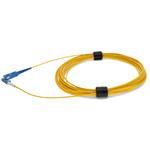 Picture of 1m SC to LC Yellow OS2 Simplex OFNR (Riser-Rated) SMF Fiber Patch Cable