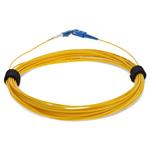 Picture of 1m SC to LC Yellow OS2 Simplex OFNR (Riser-Rated) SMF Fiber Patch Cable