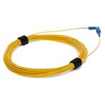 Picture of 1m SC to LC Yellow OS2 Simplex OFNR (Riser-Rated) SMF Fiber Patch Cable