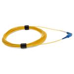 Picture of 1m SC to LC Yellow OS2 Simplex OFNR (Riser-Rated) SMF Fiber Patch Cable