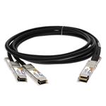 Picture of Dell® DAC-Q56DD-2Q56-SFF-200G-3M Compatible TAA 400GBase-CU QSFP-DD 400G to 2xQSFP56 200G PAM-4 Direct Attach Cable (Passive Twinax, 3m)