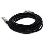 Picture of Dell® DAC-Q56DD-4Q56-SFF-100G-3M Compatible TAA 400GBase-CU QSFP-DD 400G to 4xQSFP56 100G PAM-4 Direct Attach Cable (Passive Twinax, 3m)