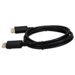 Picture of 6ft DisplayPort Male to DisplayPort Male Black Cable For Resolution Up to 3840x2160 (4K UHD)