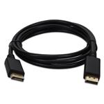 Picture of 6ft DisplayPort Male to DisplayPort Male Black Cable For Resolution Up to 3840x2160 (4K UHD)