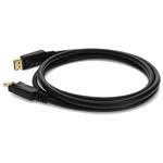 Picture of 1ft DisplayPort 1.2 Male to DisplayPort 1.2 Male Black Cable For Resolution Up to 3840x2160 (4K UHD)