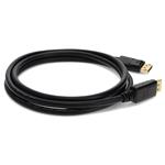 Picture of 1ft DisplayPort 1.2 Male to DisplayPort 1.2 Male Black Cable For Resolution Up to 3840x2160 (4K UHD)