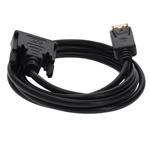 Picture of 10ft DisplayPort 1.2 Male to DVI-D Dual Link (24+1 pin) Male Black Cable Which Requires DP++ For Resolution Up to 2560x1600 (WQXGA)