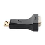 Picture of DisplayPort 1.2 Male to DVI-I (29 pin) Female Black Adapter Which Requires DP++ For Resolution Up to 2560x1600 (WQXGA)