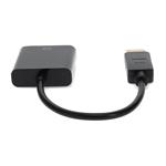 Picture of DisplayPort 1.2 Male to VGA Female Black Adapter Which Requires DP++ For Resolution Up to 1920x1200 (WUXGA)