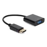 Picture of DisplayPort 1.2 Male to VGA Female Black Adapter Which Requires DP++ For Resolution Up to 1920x1200 (WUXGA)