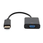 Picture of DisplayPort 1.2 Male to VGA Female Black Adapter Which Requires DP++ For Resolution Up to 1920x1200 (WUXGA)