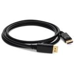 Picture of 3ft DisplayPort 1.2 Male to Male Black Cable For Resolution Up to 3840x2160 (4K UHD)