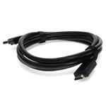 Picture of 6ft DisplayPort Male to HDMI Male Black Cable Which Requires DP++ For Resolution Up to 3840x2160 (4K UHD)