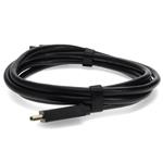 Picture of 6ft DisplayPort Male to HDMI Male Black Cable Which Requires DP++ For Resolution Up to 3840x2160 (4K UHD)