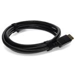 Picture of 6ft DisplayPort Male to HDMI Male Black Cable Which Requires DP++ For Resolution Up to 3840x2160 (4K UHD)