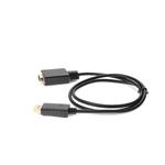 Picture of 3ft DisplayPort 1.2 Male to VGA Male Black Cable For Resolution Up to 1920x1200 (WUXGA)