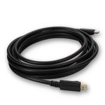 Picture of 2m DisplayPort 1.4 Male to DisplayPort 1.4 Male Black Cable For Resolution Up to 7680x4320 (8K UHD)