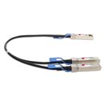 Picture of Arista Networks® Compatible TAA 100GBase-CU DSFP to 2xSFP56 Direct Attach Cable (Passive Twinax, 1m)