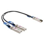Picture of Arista Networks® Compatible TAA 100GBase-CU DSFP to 2xSFP56 Direct Attach Cable (Passive Twinax, 3m)