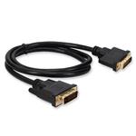 Picture of 10ft DVI-D Dual Link (24+1 pin) Male to DVI-D Dual Link (24+1 pin) Male Black Cable For Resolution Up to 2560x1600 (WQXGA)