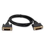 Picture of 10ft DVI-D Dual Link (24+1 pin) Male to DVI-D Dual Link (24+1 pin) Male Black Cable For Resolution Up to 2560x1600 (WQXGA)