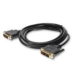Picture of 6ft DVI-D Single Link (18+1 pin) Male to DVI-D Single Link (18+1 pin) Male Black Cable For Resolution Up to 1920x1200 (WUXGA)