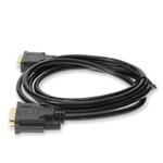 Picture of 6ft DVI-D Single Link (18+1 pin) Male to DVI-D Single Link (18+1 pin) Male Black Cable For Resolution Up to 1920x1200 (WUXGA)