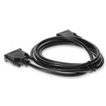Picture of 6ft DVI-D Single Link (18+1 pin) Male to DVI-D Single Link (18+1 pin) Male Black Cable For Resolution Up to 1920x1200 (WUXGA)