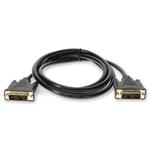Picture of 6ft DVI-D Single Link (18+1 pin) Male to DVI-D Single Link (18+1 pin) Male Black Cable For Resolution Up to 1920x1200 (WUXGA)
