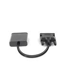 Picture of DVI-D Single Link (18+1 pin) Male to VGA Female Black Active Adapter For Resolution Up to 1920x1200 (WUXGA)