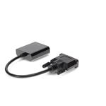 Picture of DVI-D Single Link (18+1 pin) Male to VGA Female Black Active Adapter For Resolution Up to 1920x1200 (WUXGA)