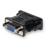 Picture of DVI-I (29 pin) Male to VGA Female Black Adapter For Resolution Up to 1920x1200 (WUXGA)