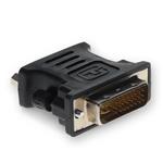 Picture of DVI-I (29 pin) Male to VGA Female Black Adapter For Resolution Up to 1920x1200 (WUXGA)