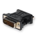 Picture of DVI-I (29 pin) Male to VGA Female Black Adapter For Resolution Up to 1920x1200 (WUXGA)