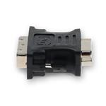 Picture of DVI-I (29 pin) Male to VGA Female Black Adapter For Resolution Up to 1920x1200 (WUXGA)