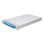 Picture of 8 Channel DWDM MUX CARTRIDGE, Channels 42, 44, 47, 49, 52, 54, 57, and 59, with Pass Ports (Bidirectional Transmission using Single Fiber)