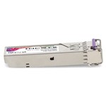 Picture of Brocade® (Formerly) E1MG-BXU-120 Compatible TAA 1000Base-BX SFP Transceiver (SMF, 1490nmTx/1550nmRx, 120km, LC, DOM)