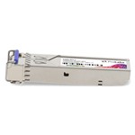 Picture of Brocade® (Formerly) E1MG-BXU Compatible TAA 1000Base-BX SFP Transceiver (SMF, 1310nmTx/1490nmRx, 10km, LC, DOM)