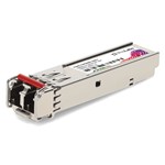 Picture of Brocade® (Formerly) E1MG-CWDM80-1590 Compatible TAA 1000Base-CWDM SFP Transceiver (SMF, 1590nm, 80km, LC, DOM)