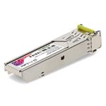 Picture of Juniper Networks® EX-SFP-GE20KT15R13 Compatible TAA 1000Base-BX SFP Transceiver (SMF, 1550nmTx/1310nmRx, 20km, LC, DOM)