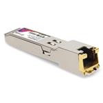 Picture of Fortinet® FS-TRAN-SFP+GC Compatible TAA 100/1000/10000Base-TX SFP+ Transceiver (Copper, 30m, RJ-45)
