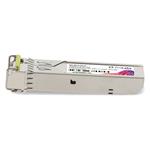 Picture of Cisco GLC-BX-D-53-I Compatible TAA 1000Base-BX SFP Transceiver (SMF, 1550nmTx/1310nmRx, 10km, LC, DOM, -40 to 85C)