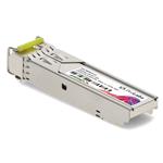 Picture of Cisco® GLC-BX20-D-I Compatible TAA 1000Base-BX SFP Transceiver (SMF, 1490nmTx/1310nmRx, 20km, LC, DOM, -40 to 85C)