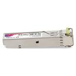 Picture of Cisco® GLC-BX20-D-I Compatible TAA 1000Base-BX SFP Transceiver (SMF, 1490nmTx/1310nmRx, 20km, LC, DOM, -40 to 85C)