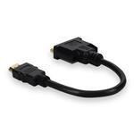 Picture of HDMI 1.3 Male to DVI-D Dual Link (24+1 pin) Female Black Adapter For Resolution Up to 2560x1600 (WQXGA)
