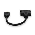Picture of HDMI 1.3 Male to DVI-D Dual Link (24+1 pin) Female Black Adapter For Resolution Up to 2560x1600 (WQXGA)