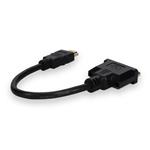 Picture of HDMI 1.3 Male to DVI-D Dual Link (24+1 pin) Female Black Adapter For Resolution Up to 2560x1600 (WQXGA)