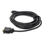 Picture of 3ft HDMI 1.3 Male to DVI-D Dual Link (24+1 pin) Male Black Cable For Resolution Up to 2560x1600 (WQXGA)