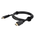 Picture of 1m HDMI 1.4 Male to Male Black Cable For Resolution Up to 4096x2160 (DCI 4K)